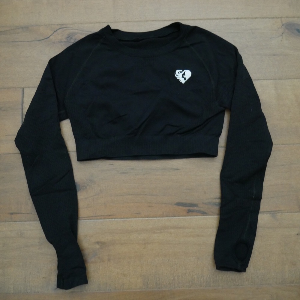 Women’s best power seamless cropped long sleeve